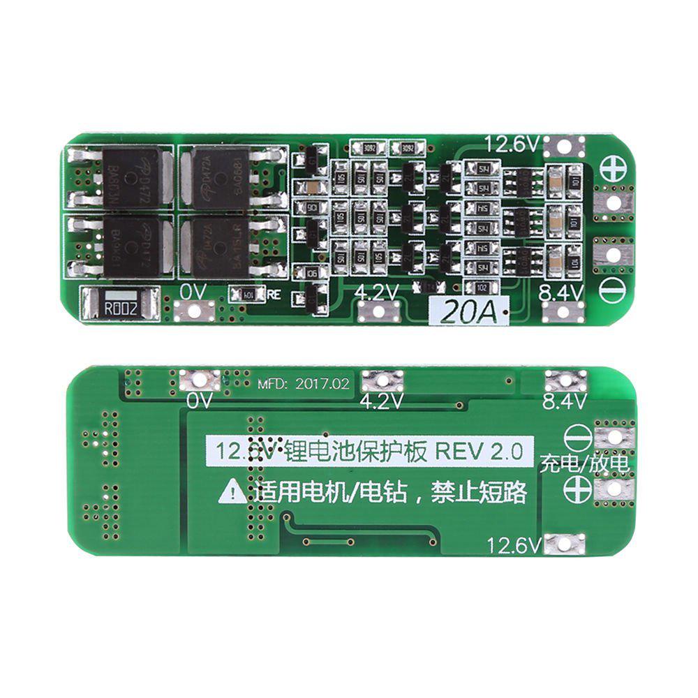 3S 20A 18650 Lithium Battery
