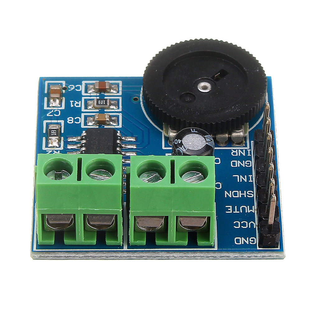 PAM8403 Volume Control 2-Channel 3W class D amplifier