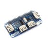 4 Port USB HUB HAT For Raspberry Pi