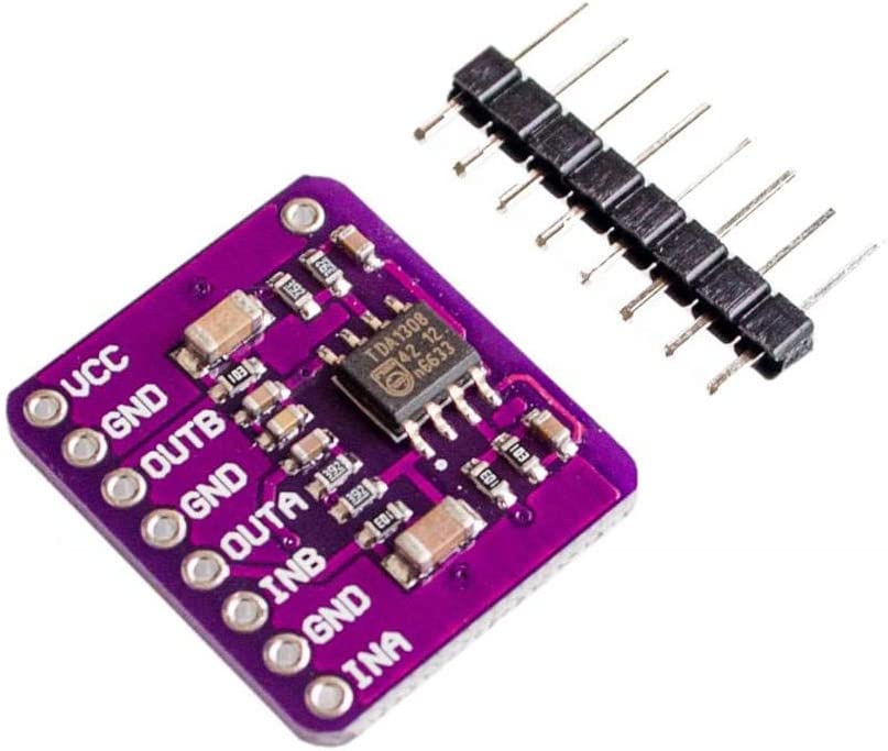 TDA1308 Class-AB stereo headphone Audio Module