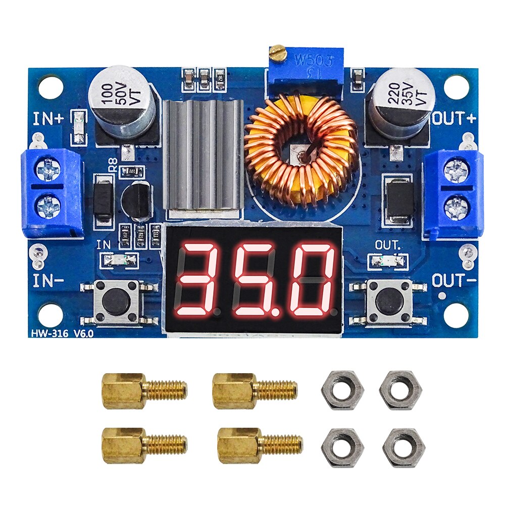 XL4015 DC-DC Adjustable High Power Step-down Module 5A 75W