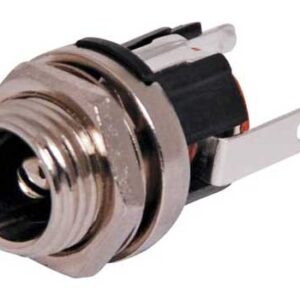 dc 2.5mm metel chassis mount